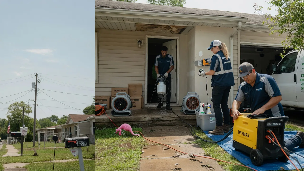 Storm Damage Water Removal in Bangor, WI near me